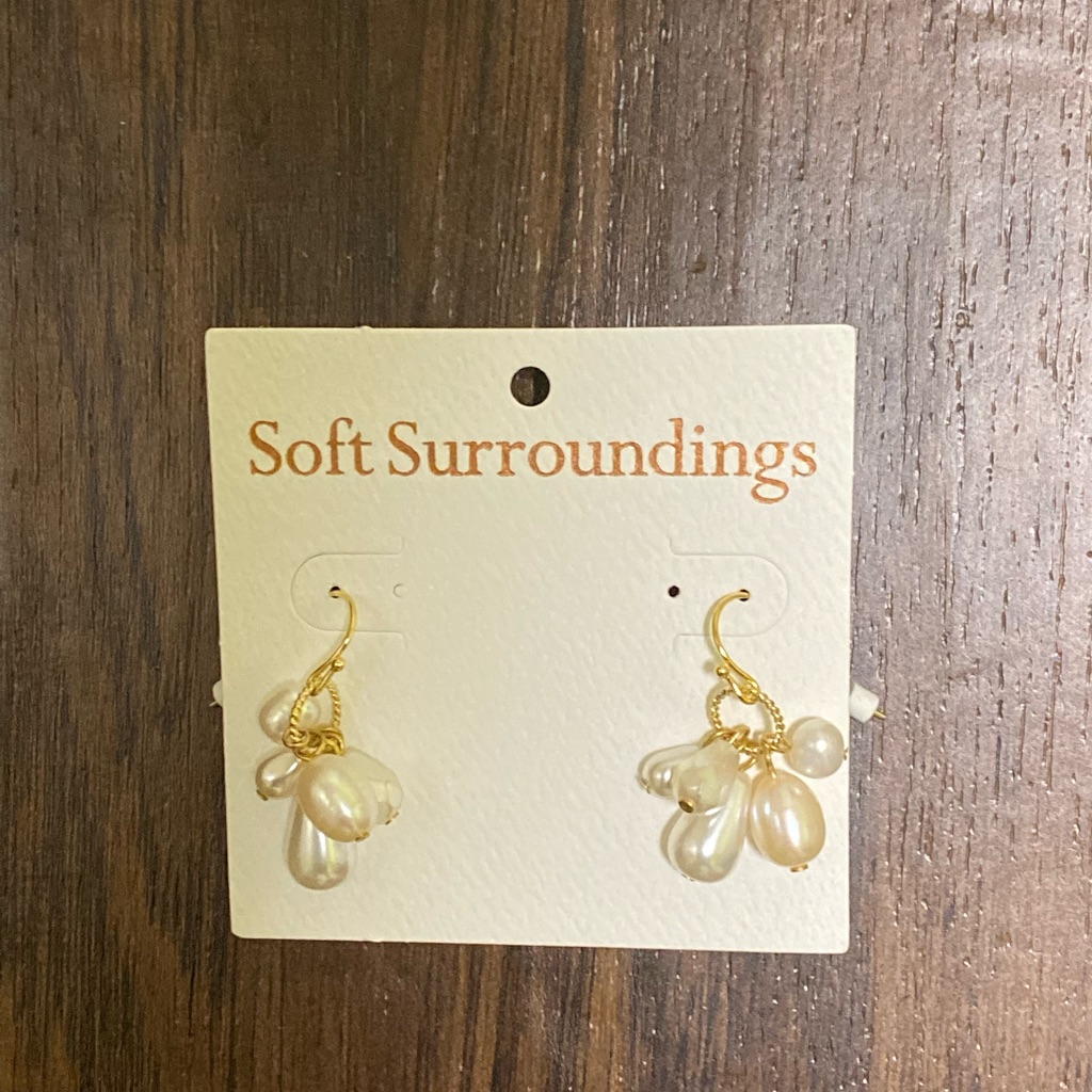 Soft Surroundings Beautiful Pearl Earring 39$